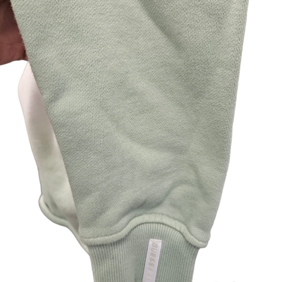 GUESS Tie Dye Cotton Crop Hooded Sweatshirt NEW - Picture 5 of 8